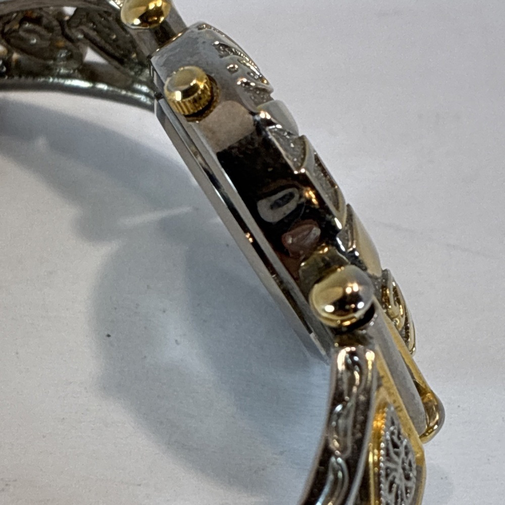 Kathy Ireland Vintage Watch Gold and Silver Tone New Battery Works EUC - Picture 9 of 16